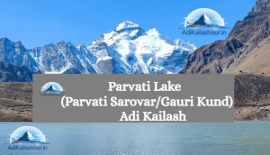 Parvati Lake Parvati Sarovar Gauri Kund at Adi Kailash