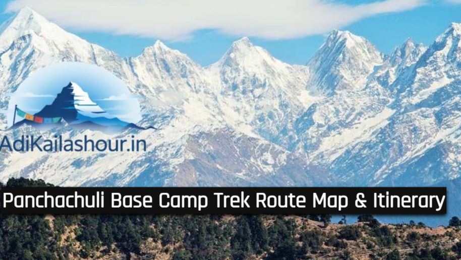 Panchachuli Base Camp Trek Route Map & Itinerary