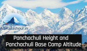 Panchachuli Height and Panchachuli Base Camp Altitude